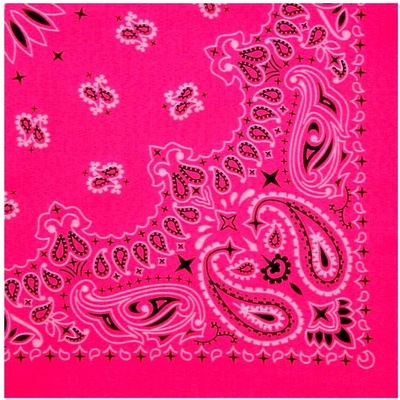 Bandana šátek hot pink II B737