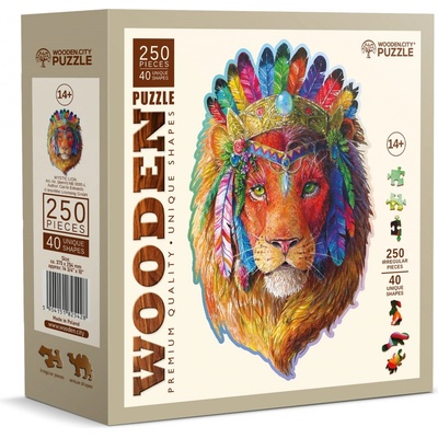 WOODEN CITY Dřevěné Mystický lev EKO 250 dielov