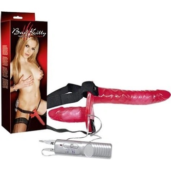 Bad Kitty Vibr. Strap-On Duo