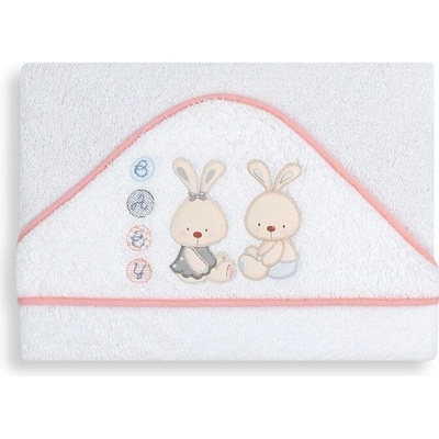 Interbaby osuška froté BABY 100x100cm 1075 2016 ružová