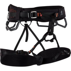 Mammut Сбруя - седалка Mammut Comfort Fast Adjust Harness Climbing harness - Black / Safety Orange (303-0447-0111)