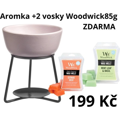 Yankee Candle Pebble Melt Aroma lampa Grey Lilac – Zboží Mobilmania