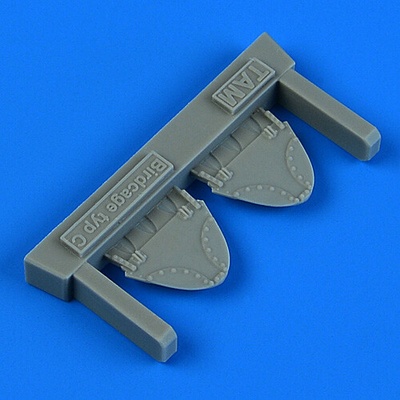 TAMIYA AIRES F4U1 bird cage Corsair headtrest type C for 1:72