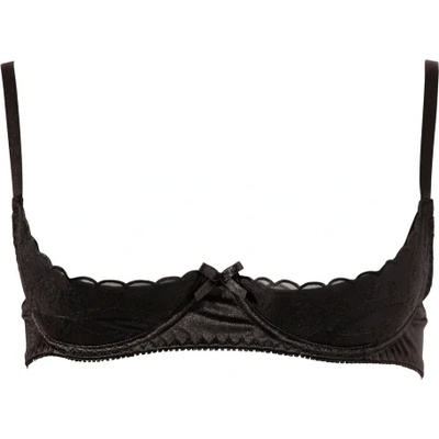 Cottelli Collection Еротичен изрязан сутиен Cotelli Shelf Bra