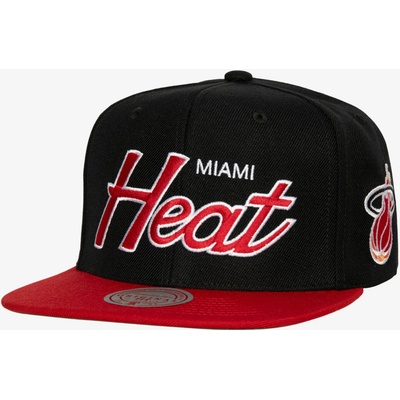 Mitchell & Ness Miami Heat Team Script 2.0 Snapback Hwc