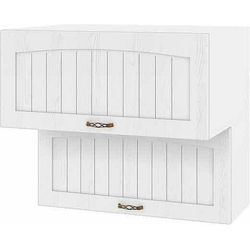 ИРИМ Горен кухненски шкаф Сити БФ-Бяло фладер-04-107 80 см