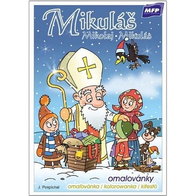 Omaľovánka A5 Mikuláš MFP 5300571