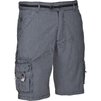 nohavice short TR. V105 čierNObiele PÁSIKY