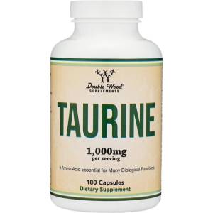 Double Wood Supplements Taurine 500 mg [180 капсули]