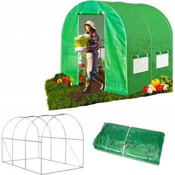 Malatec 10022 Fóliovník 14 m² 2 m x 2 m x 2 m zelený