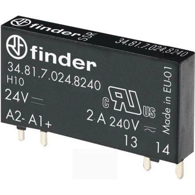 Finder polovodičové relé 34.81.7.005.8240 Spínací napětí (max.): 230 V/AC 1 ks