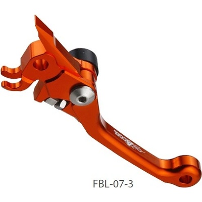 ACCEL výklopná brzdová páka KTM HUSQVARNA (BREMBO) 05-13 barva oranžová (OLD)