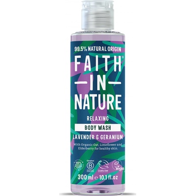 Faith in Nature přírodní sprchový gel Levandule 300 ml