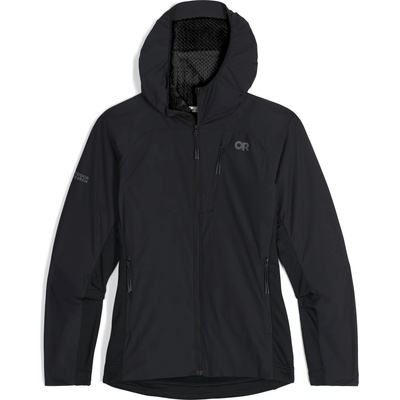 Outdoor Research Дамско поларено яке Outdoor Research Women's Deviator Hoodie Hybrid jacket - Solid Black (105-6528-0113)