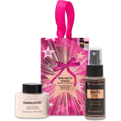 Revolution Beauty Mini Matte Heroes Makeup Setting Duo Set