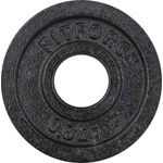 Fitforce ЧЕРНА ТЕЖЕСТ 0, 5 КГ С ОТВОР 30 ММ 0, 5 КГ