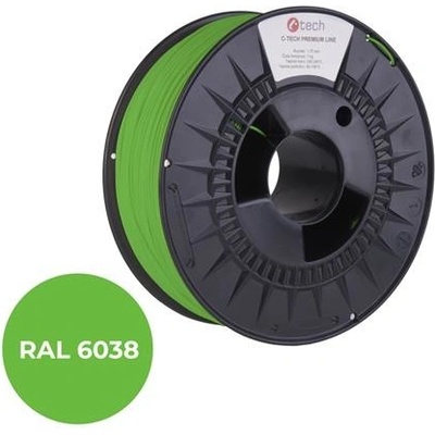 C-TECH Premium Line ABS luminiscenční zelená 1,75mm 1kg