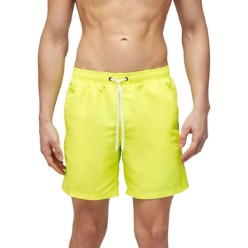 Sundek Бански гащета Sundek Iconic taffeta swimming shorts - Yellow (Wow 14)
