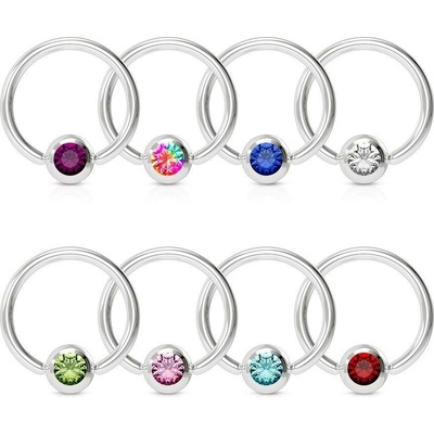 Šperky4U piercing kruh K01023-1611AB