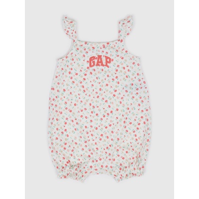 GAP Бебешки шарен гащеризон GAP GAP | Byal | Момичешки | 80-86