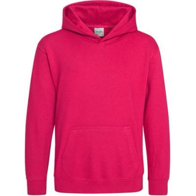 Just Hoods Detská mikina s kapucňou JH001J Hot Pink