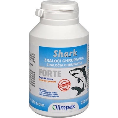 Olimpex Shark žraločí chrupavka Forte 250 tablet