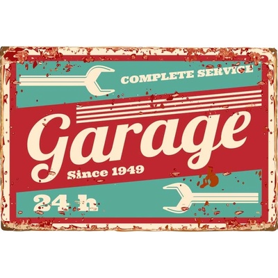 Ceduľa Garage Complete Service