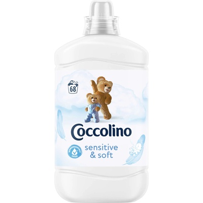 Coccolino Sensitive Pure Омекотител концентрат 68 пранета 1700ml (8720181410673)