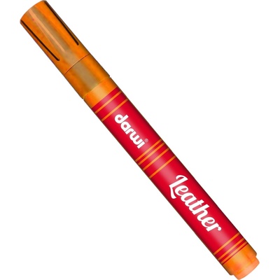 Darwi Paint On Leather Marker Маркер върху кожата Orange 6 ml 1 бр (DA0420013752C)
