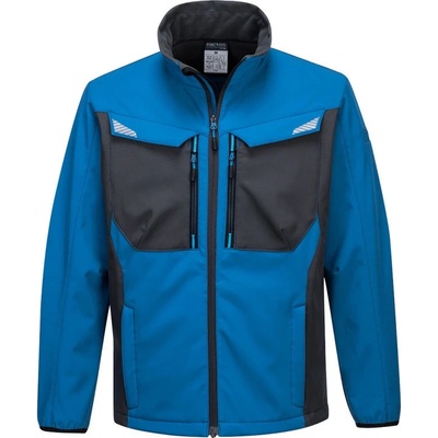 PortWest bunda WX3 T750 softshellová modrá persian