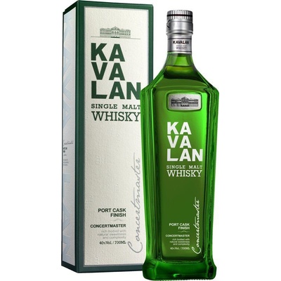 Kavalan ConcertMaster Port Cask Finish 40% 0,7 l (tuba)