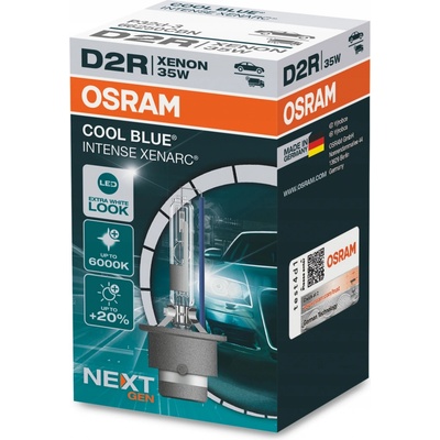 Osram xenonová výbojka D2R XENARC Cool Blue Intense NextGeneration 6000K