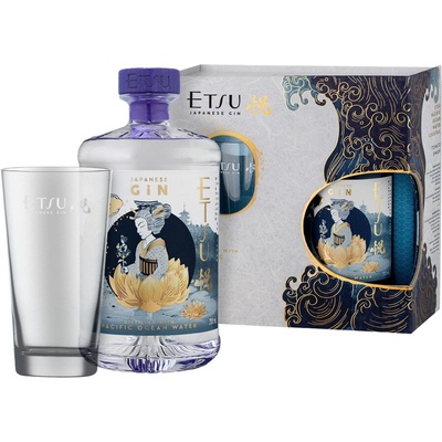 Etsu Pacific Ocean Water Japanese Gin 0,7 l (1 sklenice)