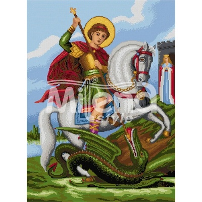 Свети Георги - гоблен със схема конци Ariadna