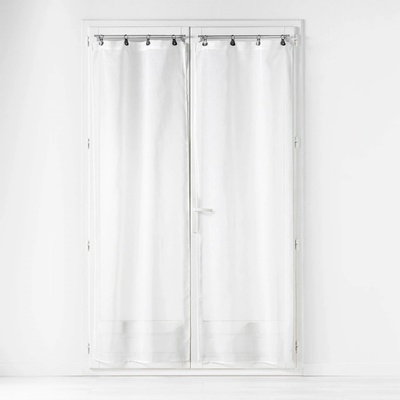 Douceur d'intérieur Jednobarevné záclony, LINKA, 70 x 200 cm bílá