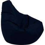 Pufrelax Пуф круша за деца 4-14 г. , 160л. Nirvana Light - Teteron Indigo, За открито, Перящ се калъф, Пълнеж от Полистиролни перли