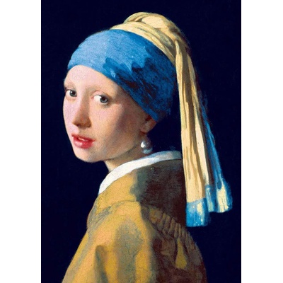 Bluebird Puzzle - Puzzle Vermeer - Girl with a Pearl Earring, 1665 - 1 000 piese