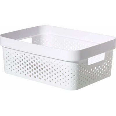 CURVER INFINITY 11L 36 x 27 x 14 cm, recyklovaný plast, biely 04750-040