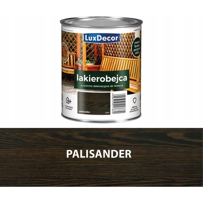 Lazura s lakem LuxDecor 0,75 l hnědá lesklá