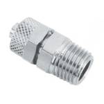 Adler Пневматична муфа с права външна резба 1/8" 6x4 mm (0190.10)