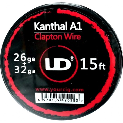 UD Clapton odporový drát 32AWG+26AWG 5m 1 ks