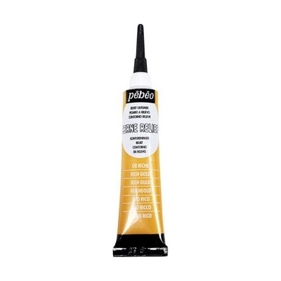 Pébéo Cerne Relief kontury 20 ml Rich gold – Zboží Dáma