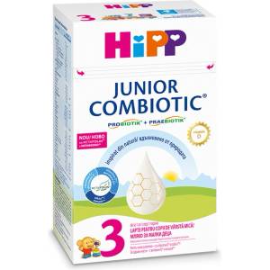 HiPP Junior Combiotic 3 - мляко за малки деца - 500 гр