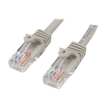 StarTech StarTech. com 45PAT2MGR мрежов кабел Сив 2 м Cat5e U/UTP (UTP) (45PAT2MGR)