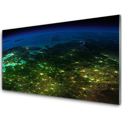 Obraz na skle Abstrakce Umění 100x50 cm