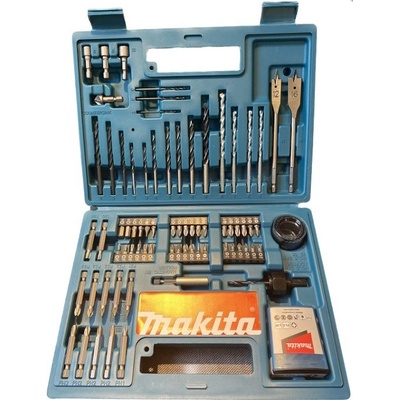 Makita sada bitů a vrtáků v plastovém kufru - 100 ks B-54520