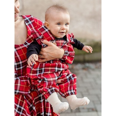 Tepláky na traky JOY Joy cervena