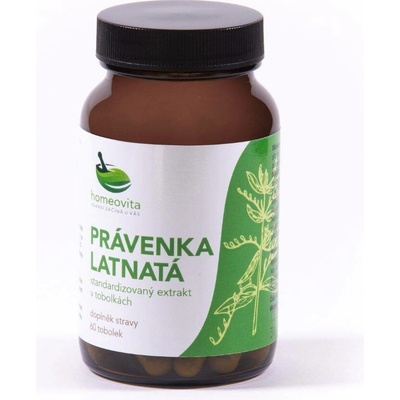 Homeovita Právenka latnatá 60 kapslí