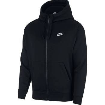 Nike Суичър Nike Sportswear Club Fleece Men's Full-Zip Hoodie - Black