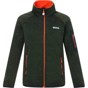 Regatta Детско поларено яке Regatta Kid's Junior Newhill Fleece jacket - Dark Khaki(Rooibos Tea) - размер 11-12 Years (703-7789-1016)